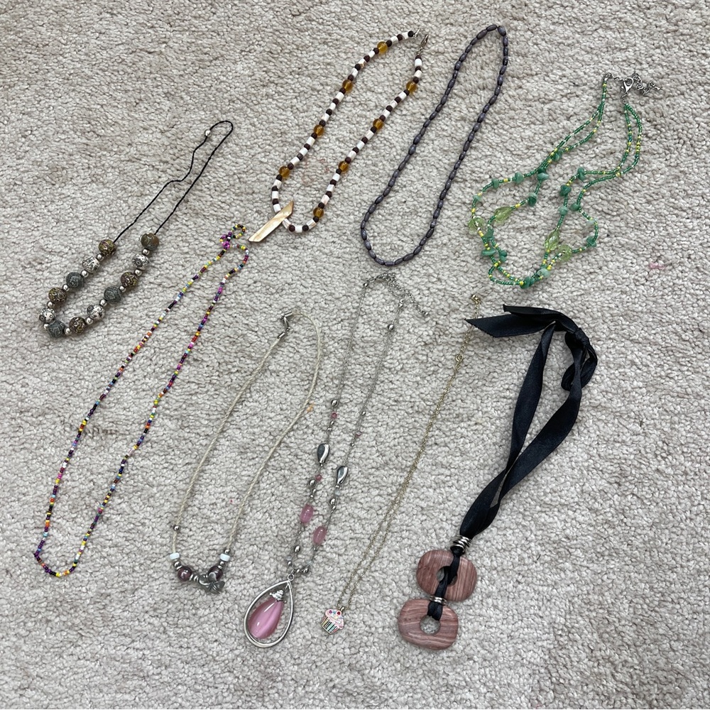 9pcs Jewelry Necklace